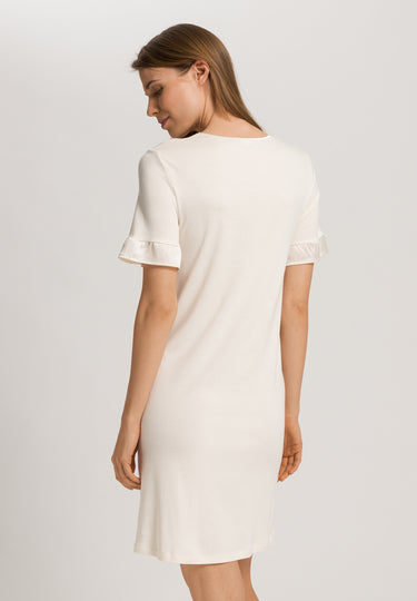Claire Tencel™ And Cotton Nightgown | Misty White 74767-2123